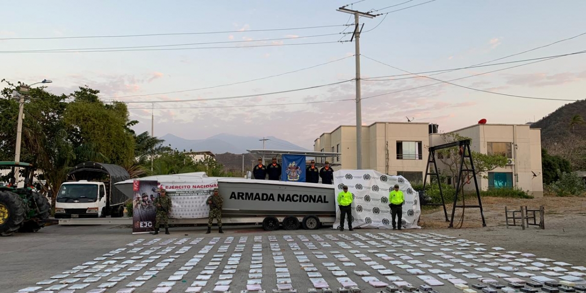 Cortesía Incautación de droga