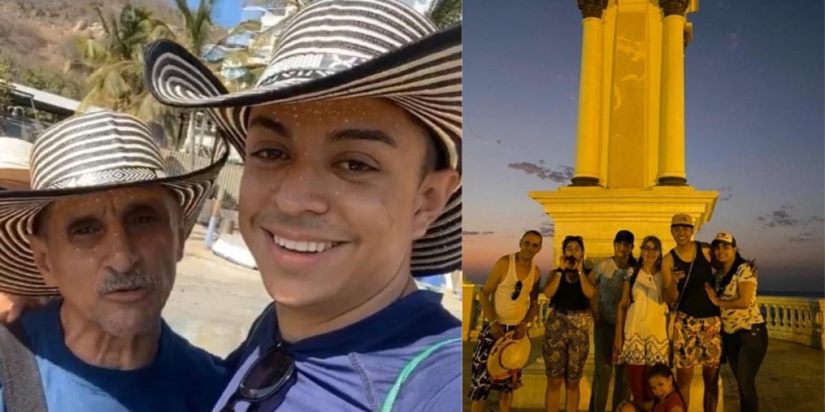 Instagram Junto a su familia el ganador de 'Yo me llamo' ha estado visitando los sitios turísticos de Santa Marta.