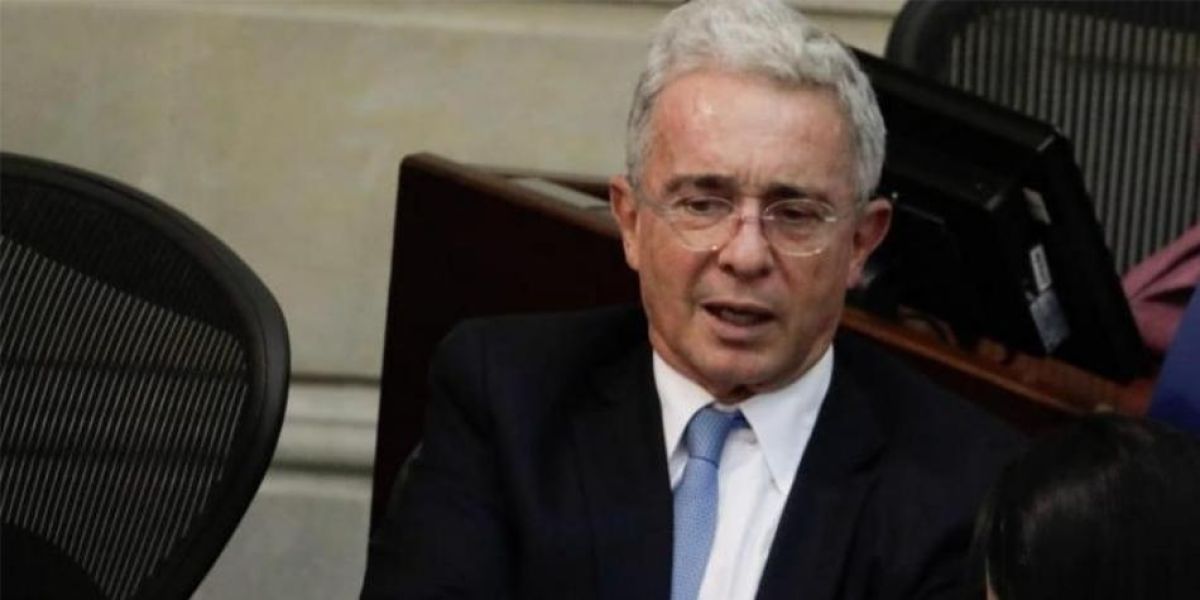 El expresidente y senador Álvaro Uribe