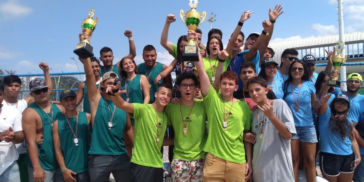 Alcaldía de Santa Marta El Nacional Sub-21 de Rugby Subacuático se realizó en el Complejo Acuático.