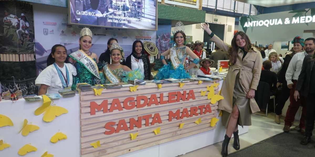 El stand del Magdalena fue uno de los más visitados en la Feria de Anato.