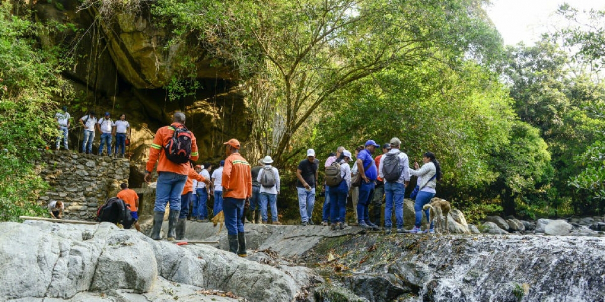 Inspección de la planta de tratamiento.