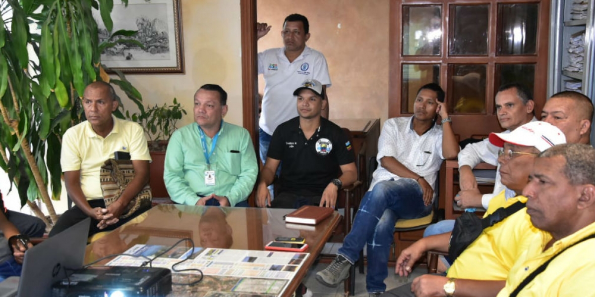 Alcaldía de Santa Marta Mesa de diálogo.