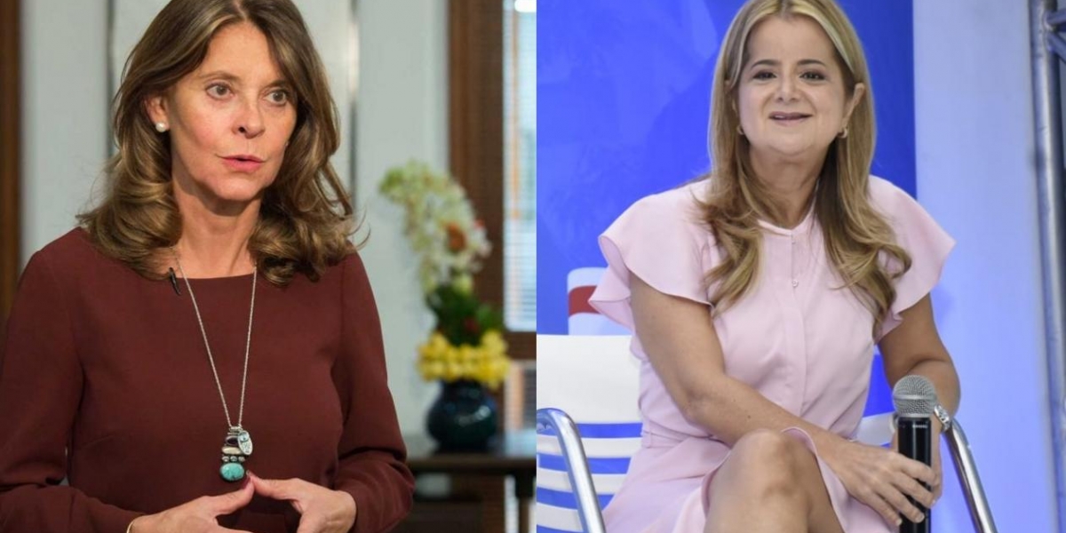 Vicepresidencia/Zona Cero Marta Lucía Ramírez y Elsa Noguera.