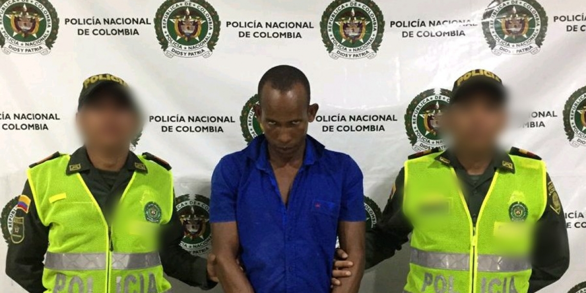 Cortesía Luis Felipe Fernández Carranza de 34 años de edad fue capturado en el municipio de El Banco Magdalena