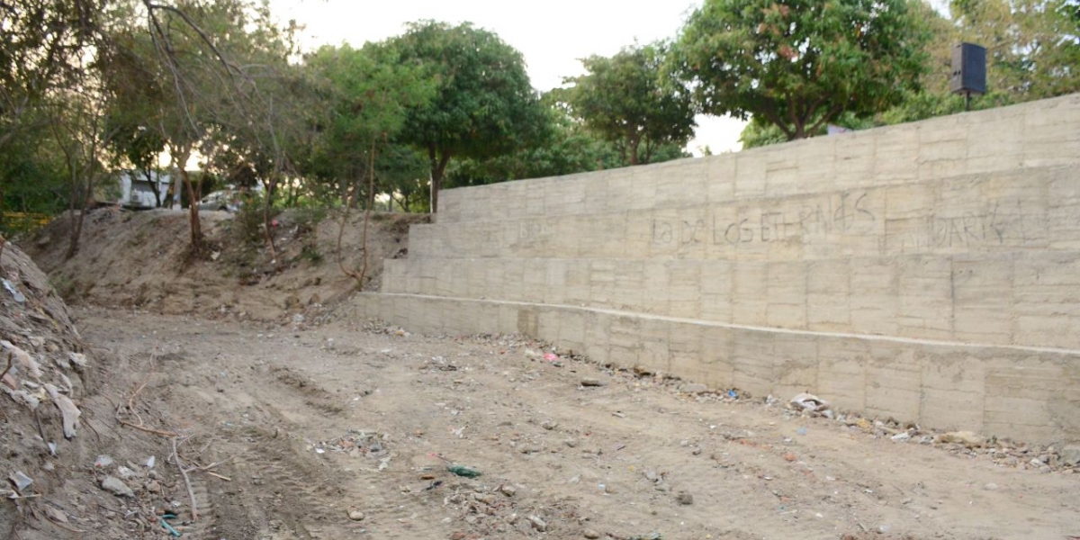 Alcaldía de Santa Marta Gaviones en quebrada Tamacá