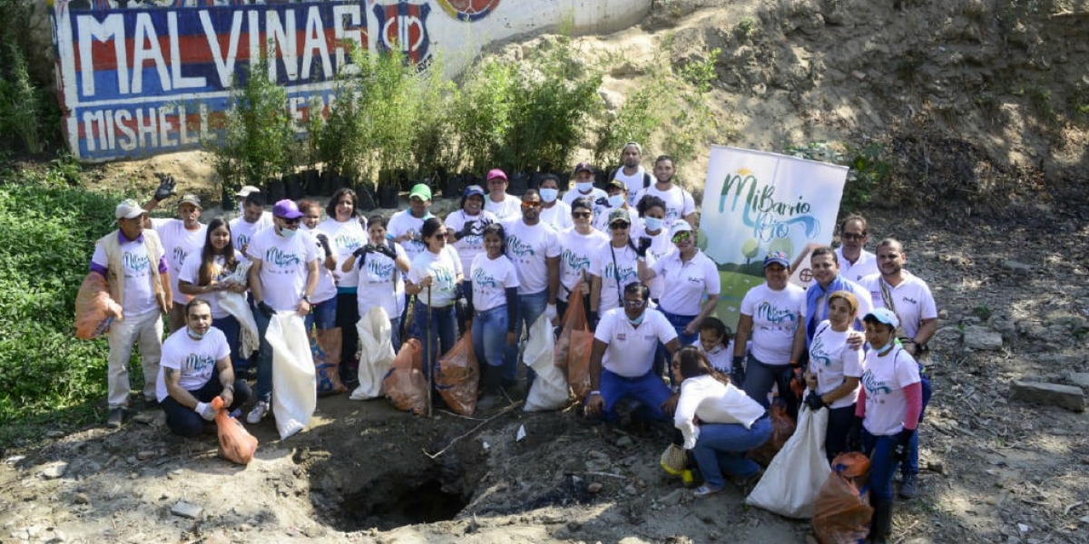 Jornada de 'Mi barrio, mí río'.