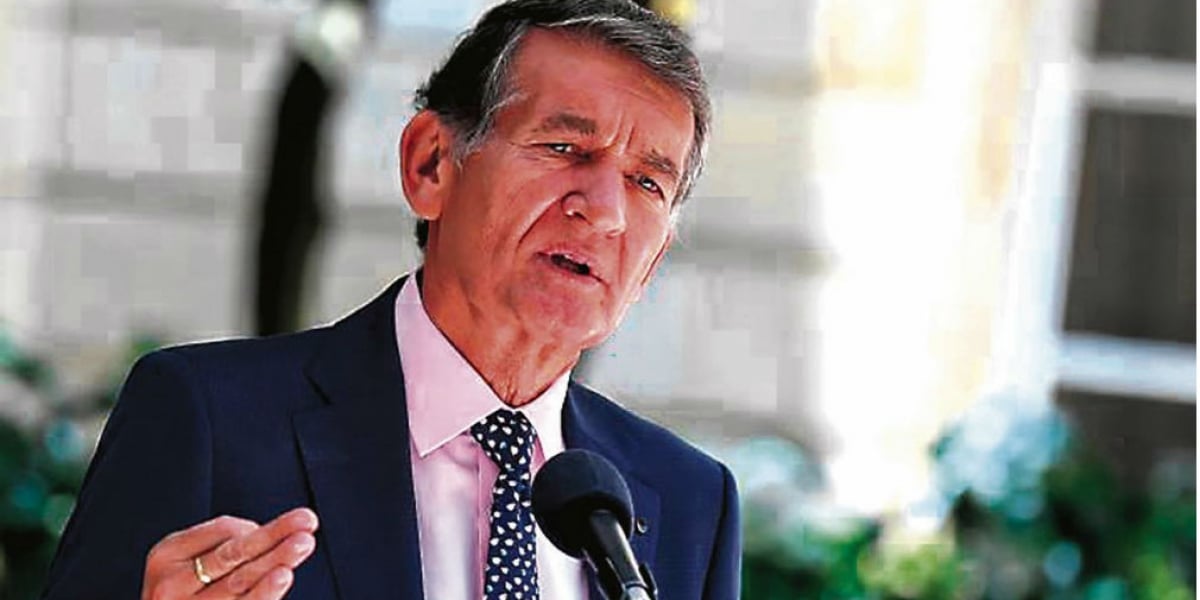 cortesía. Ángel Custodio Cabrera, ministro de trabajo