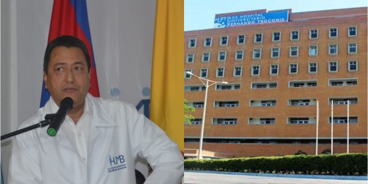Seguimiento.co Tomas Díaz Granados, gerente del hospital Julio Méndez Barreneche.
