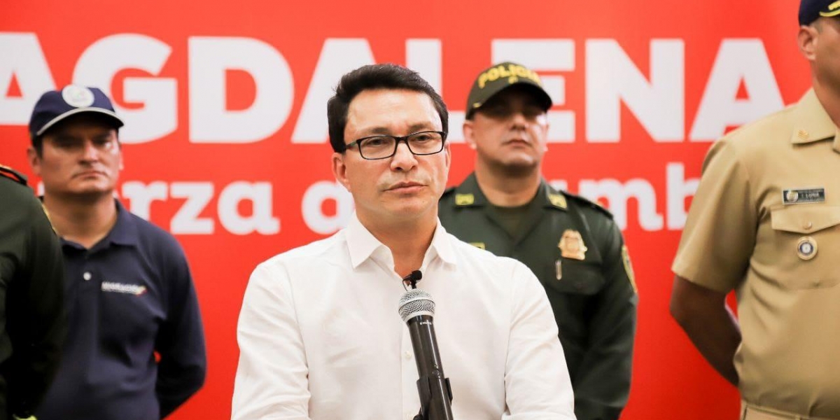 Gobernación del Magdalena El gobernador le llamó la atención a seis alcaldes del departamento en el programa '24 días por la vida'.