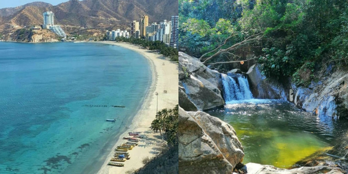 Twitter Así lucen algunos escenarios naturales de la ciudad.
