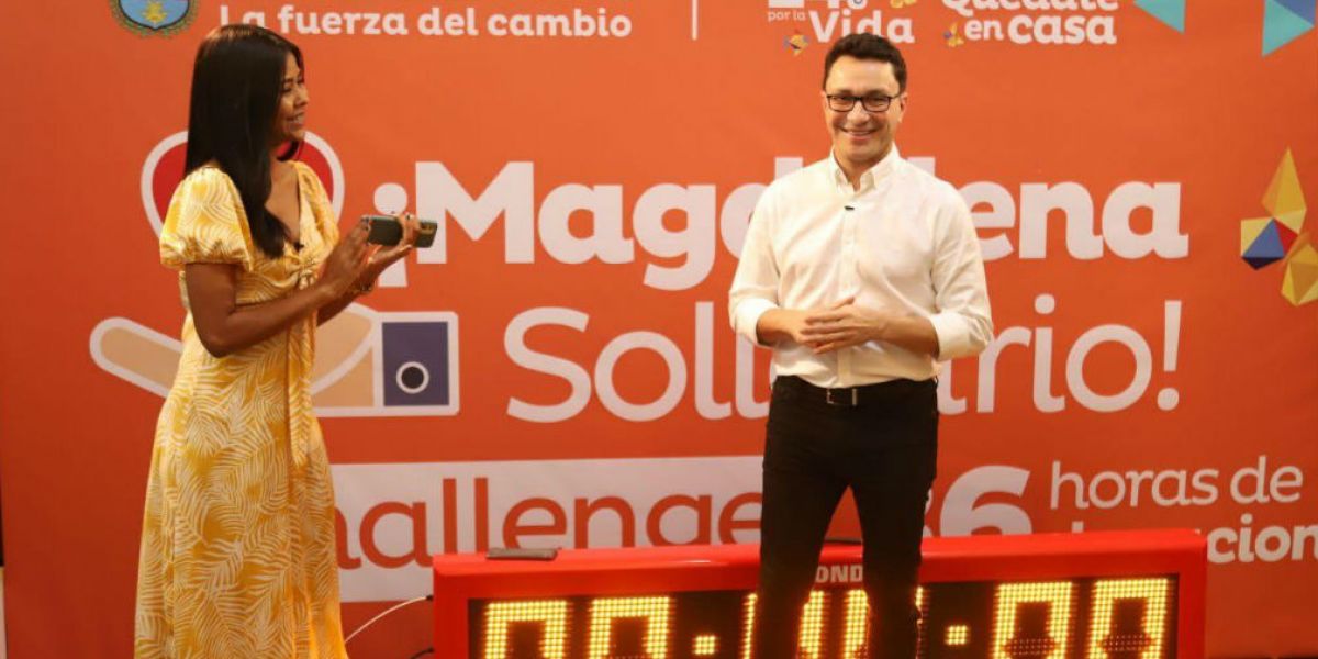 Gobernación del Magdalena El jueves a las 11:00 p.m. terminó la campaña liderada por la Gobernación.