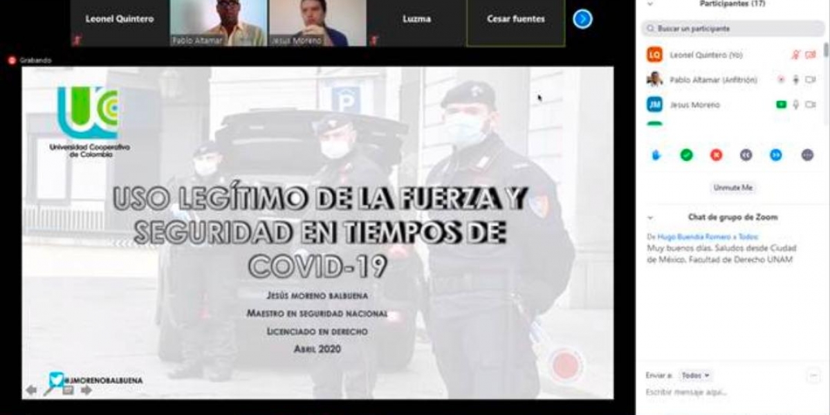 cortesía. Captura de pantalla durante la realización del Foro.