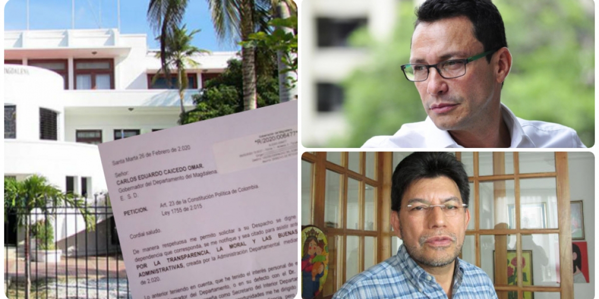 Seguimiento.co Desde febrero fue radicada una solicitud del denunciante para reunirse con Carlos Caicedo a través de la Comisión de Moralización.