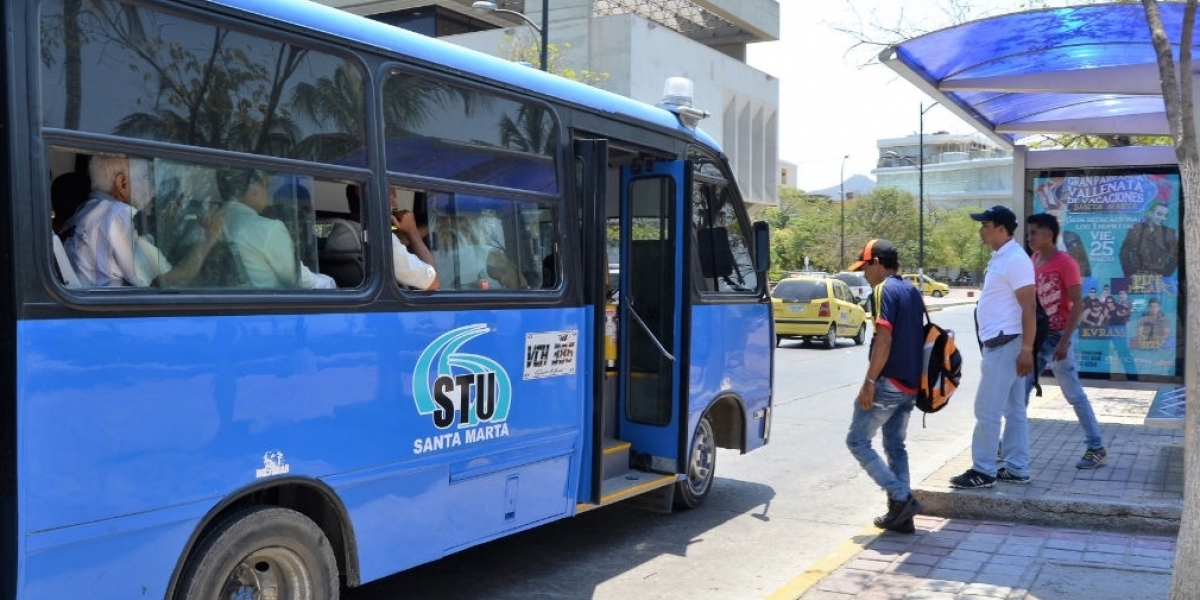 Transporte público de Santa Marta.