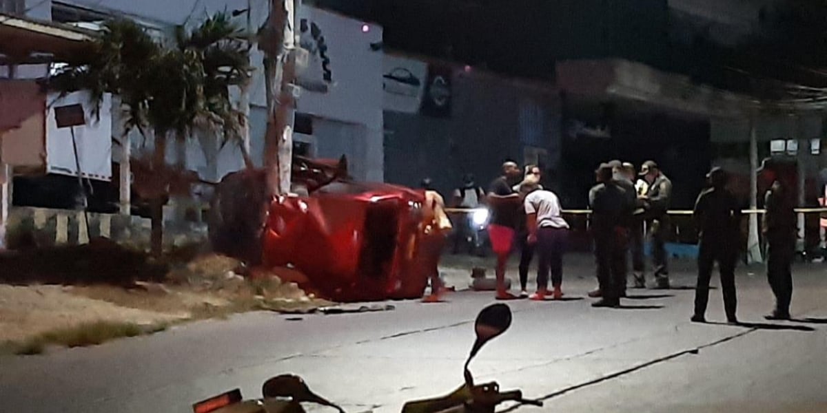 Cortesía El accidente se registró en la capital del Atlántico.