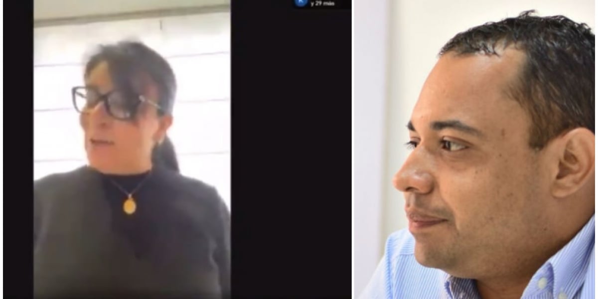 Archivo Carlos Mario Farelo (der), representante a la Cámara por el Magdalena.