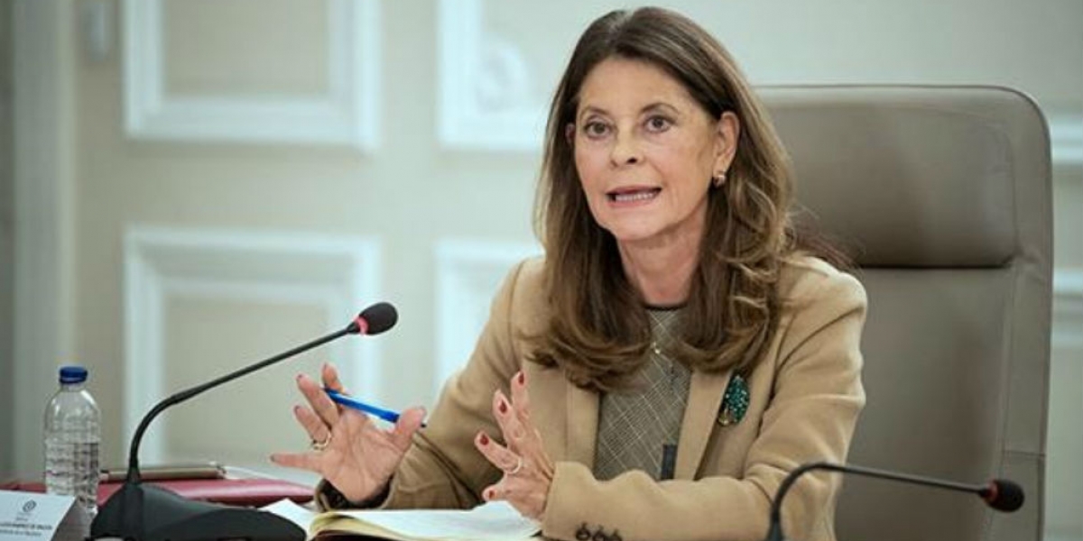 Vicepresidencia Marta Lucía Ramírez.