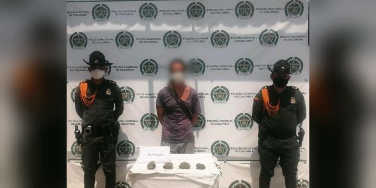 Capturado en Guachaca.