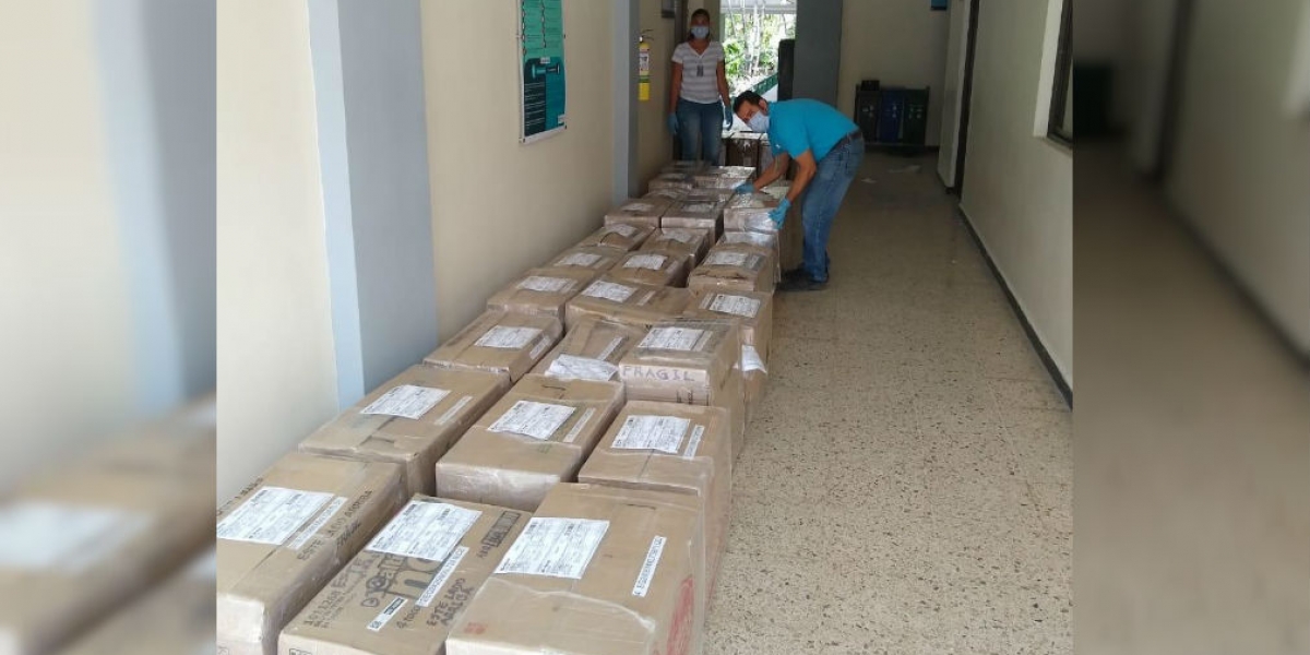 UCC Santa Marta Los PC fueron entregados a domicilio.