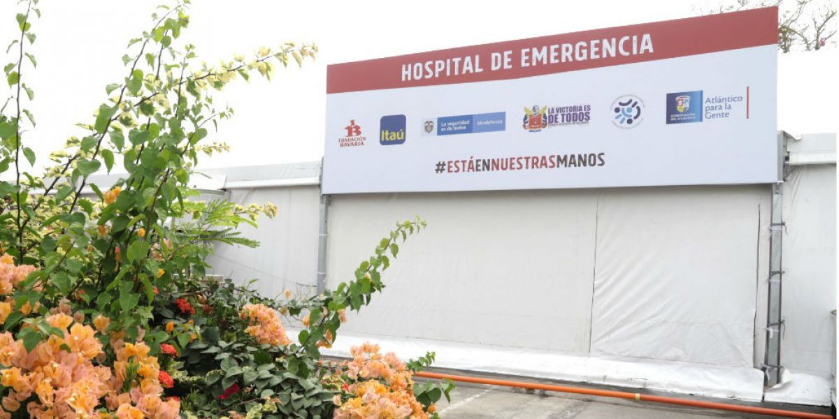 cortesía. Fachada del Hospital de Emergencia.