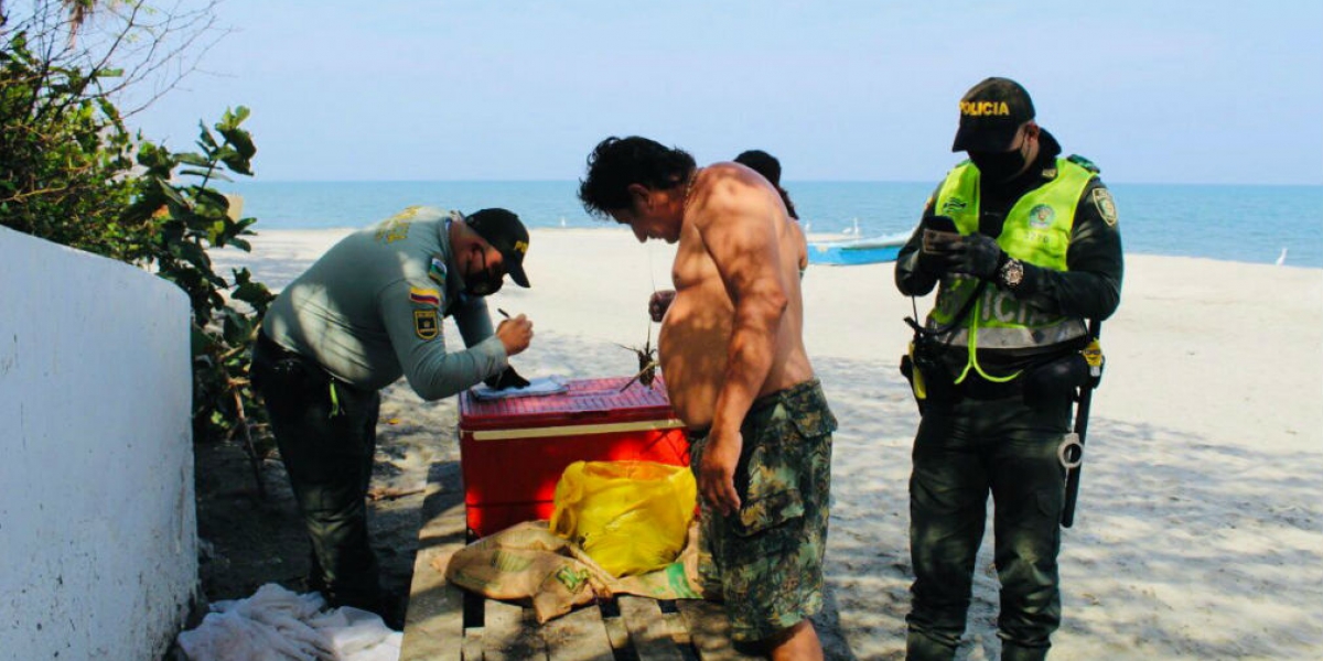 Alcaldía de Santa Marta Operativos en playas de la ciudad.