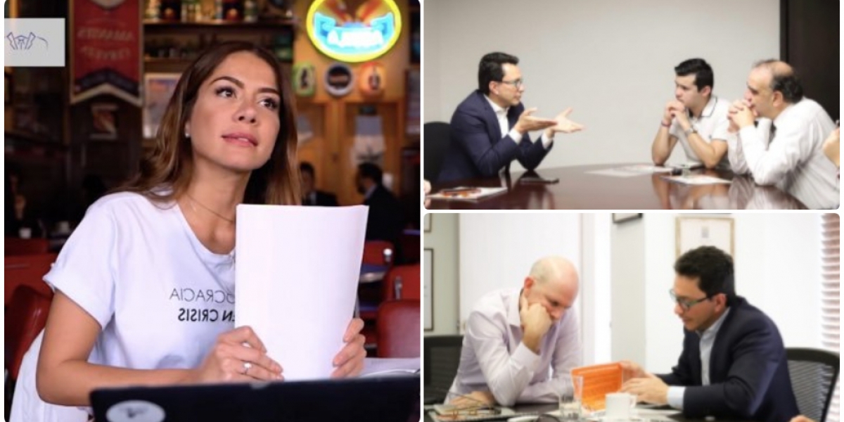 Archivo Cathy Juvinao hizo lobby para que Carlos Caicedo visitara a directores de medios nacionales.