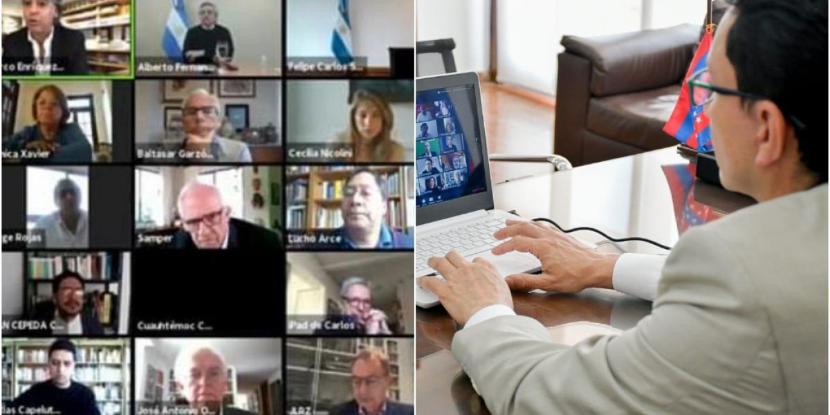 Durante la participación del gobernador en el encuentro ‘Unidos por el Cambio’ de la Cumbre de Puebla estuvieron 32 grandes dirigentes del continente.