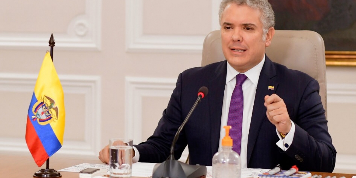 Iván Duque, presidente de Colombia.