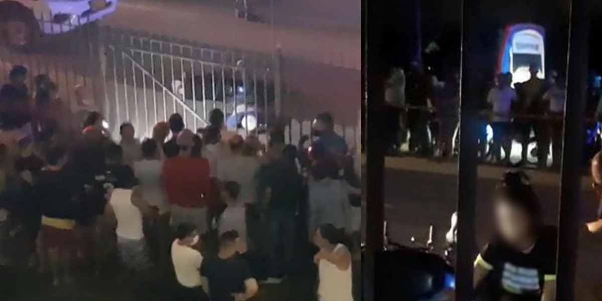 Zona Cero Lugar del crimen de Cristian Andrés Díazgranados García.