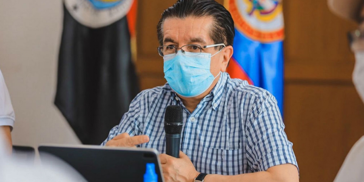 Fernando Ruíz, ministro de salud. Cortesía.