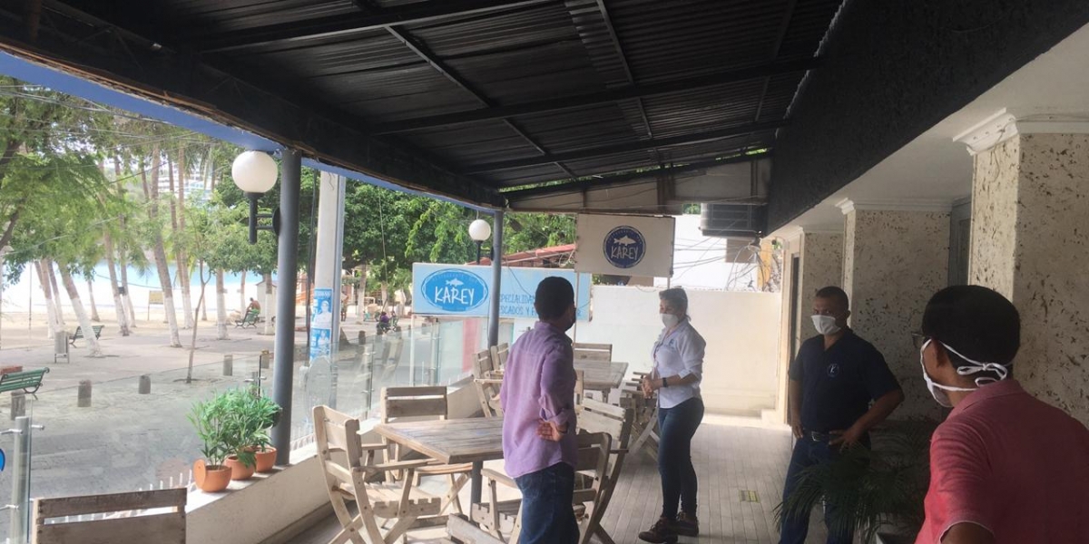 Cortesía Reactivación de empresas en Santa Marta.