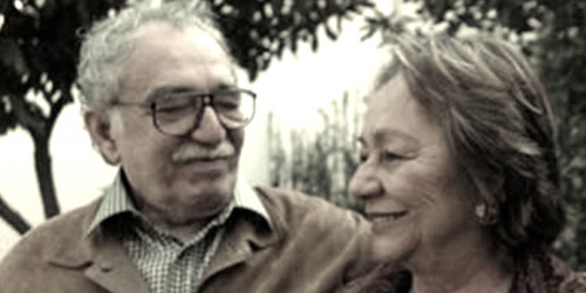 Mercedes y Gabo. Cortesía.