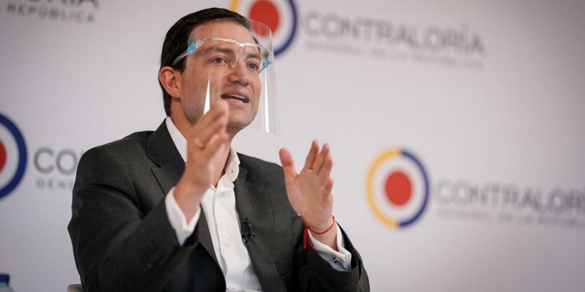 Contraloría Carlos Felipe Córdoba, contralor general de la República.