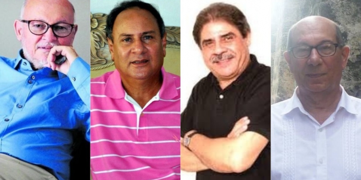 Cortesía Alfonso Hamburguer, Jairo Diazgranados, Ismael Rudas, Antonio Daza