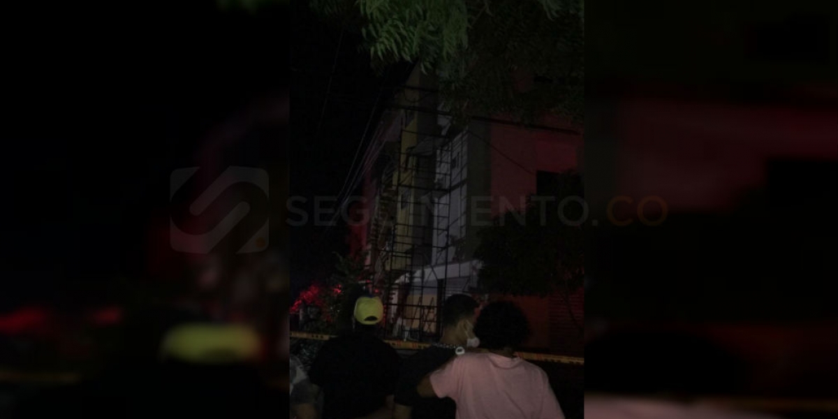 Seguimiento.co El hombre murió electrocutado en el sector de Rincón de Santa Cruz.