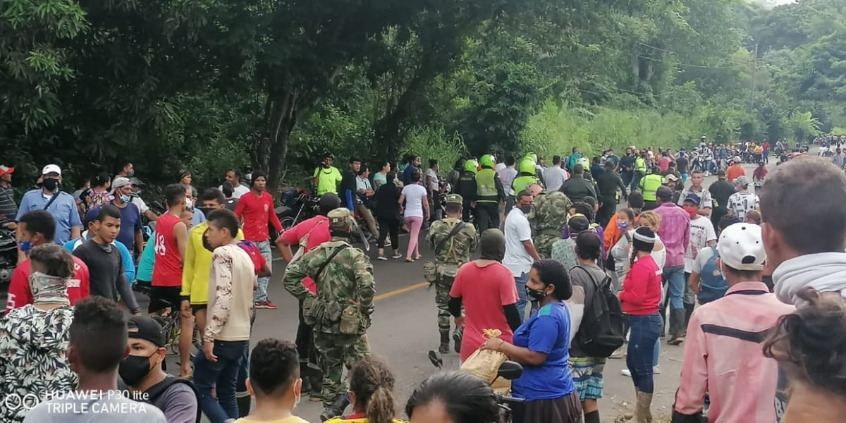 Danilo Villafañe Invasión en la Lengüeta denunciada por Danilo Villafañe.