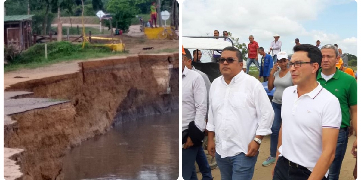 Carlos Caicedo estuvo en noviembre en Salamina y se comprometió a encontrar una solución.