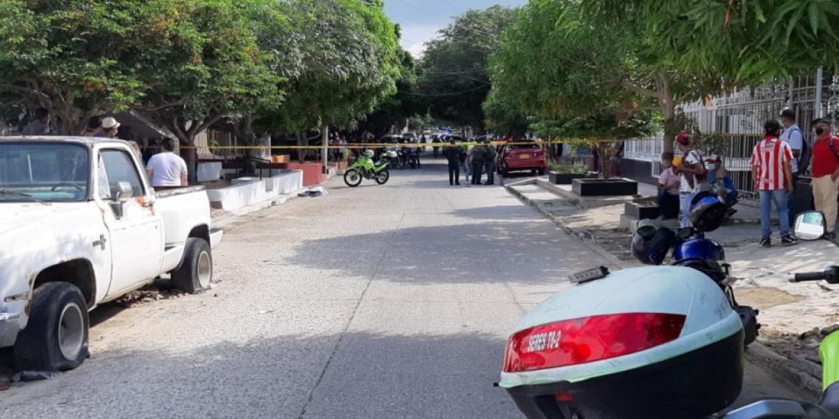 Zona Cero atraco en Barranquilla, ocurrido este sábado.