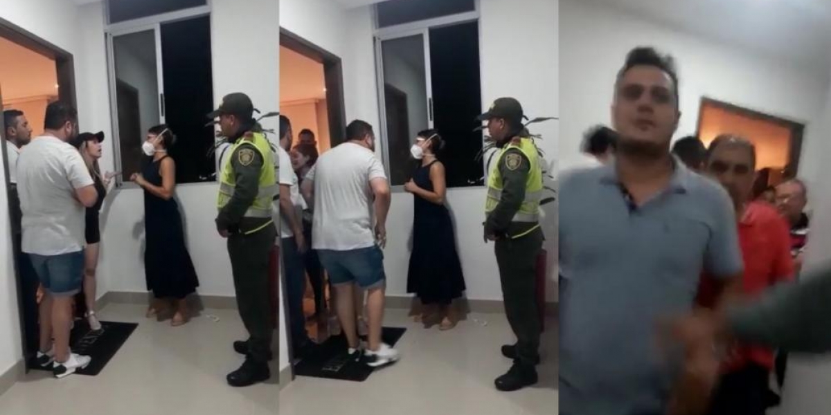 Captura de pantalla Con una cachetada comenzó la brutal golpiza a Dalila Peñaranda, pediatra de Barranquilla.
