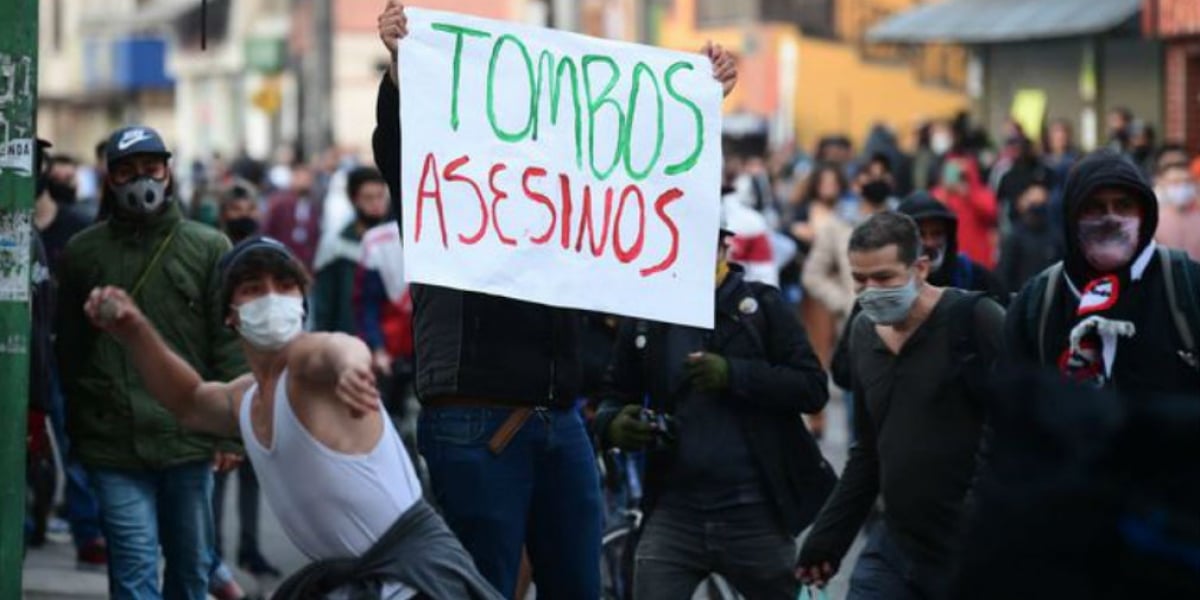 El Espectador Protestas en Bogotá.