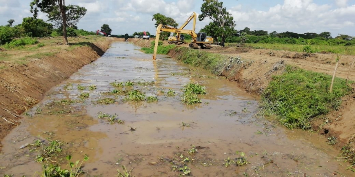 Caño El Burro en la Ciénaga Grande de Santa Marta cortesía
