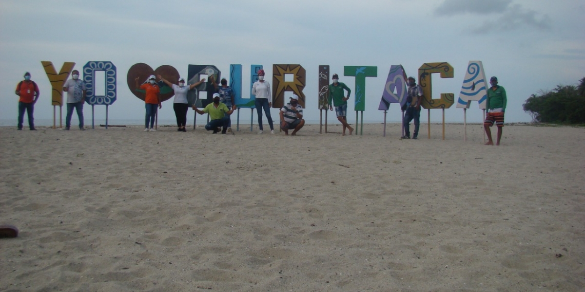 Cortesía Playa del sector de Buritaca lista para atender a sus visitantes.