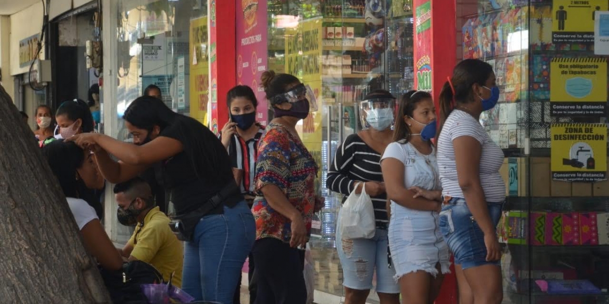 La informalidad en Santa Marta sigue siendo el factor común.