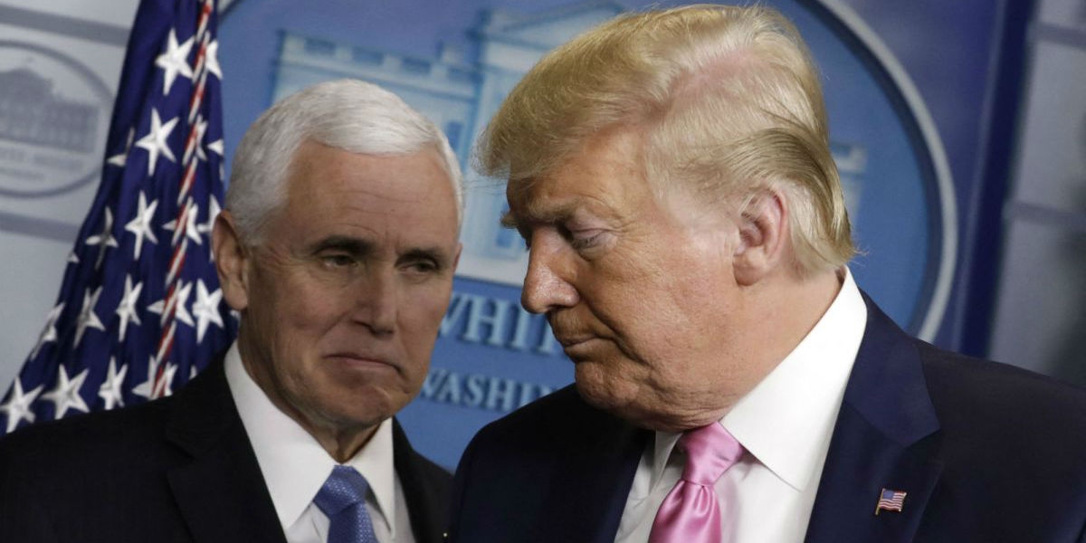 Donald Trump y Mike Pence cortesía