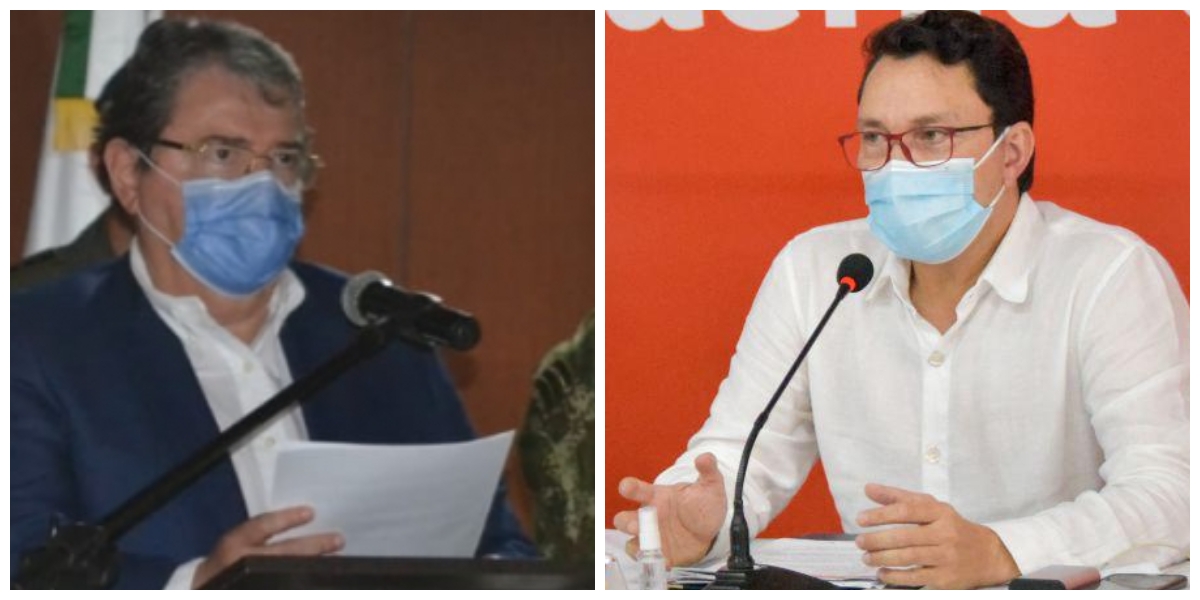 Archivo Mindefensa Carlos Holmes ha estado en varias ocasiones en Santa Marta.