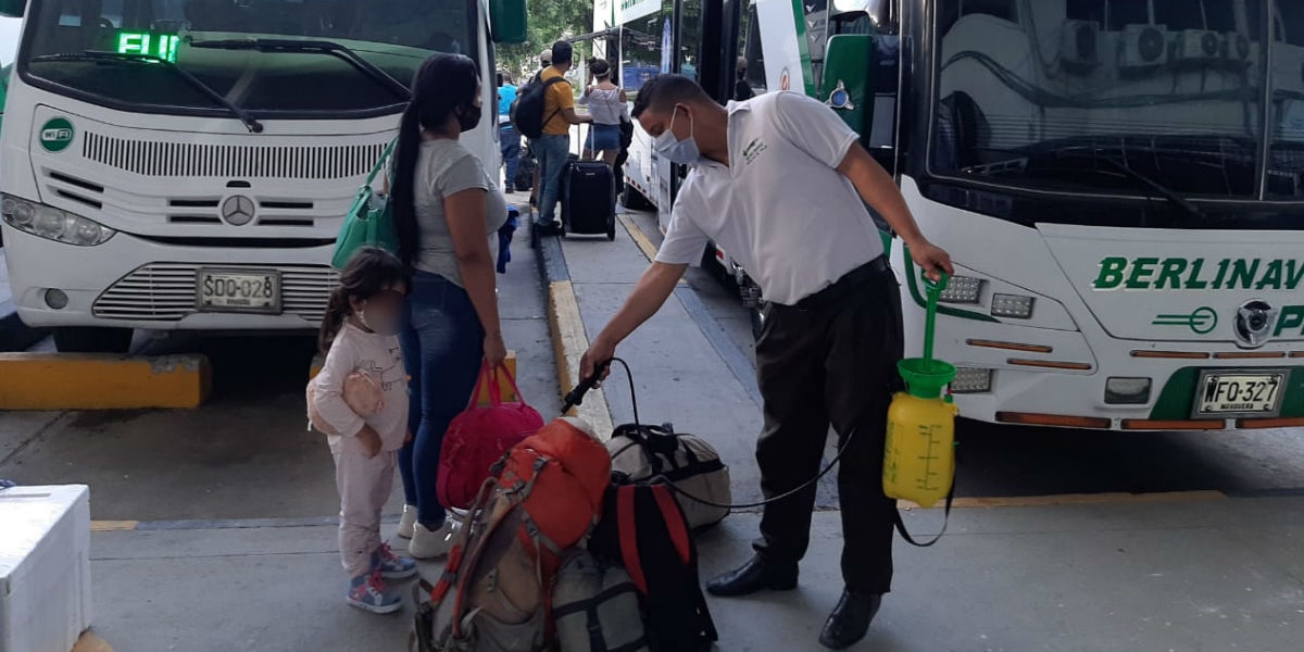 Gobernación del Magdalena La Terminal asegura estar cumpliendo los protocolos de bioseguridad.