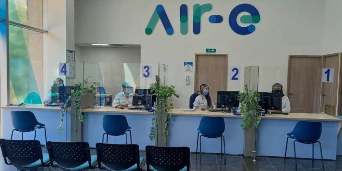 Nuevas oficinas de Air-e cortesía