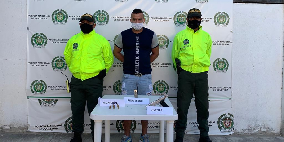 Al capturado le dieron medida de aseguramiento en centro carcelario.