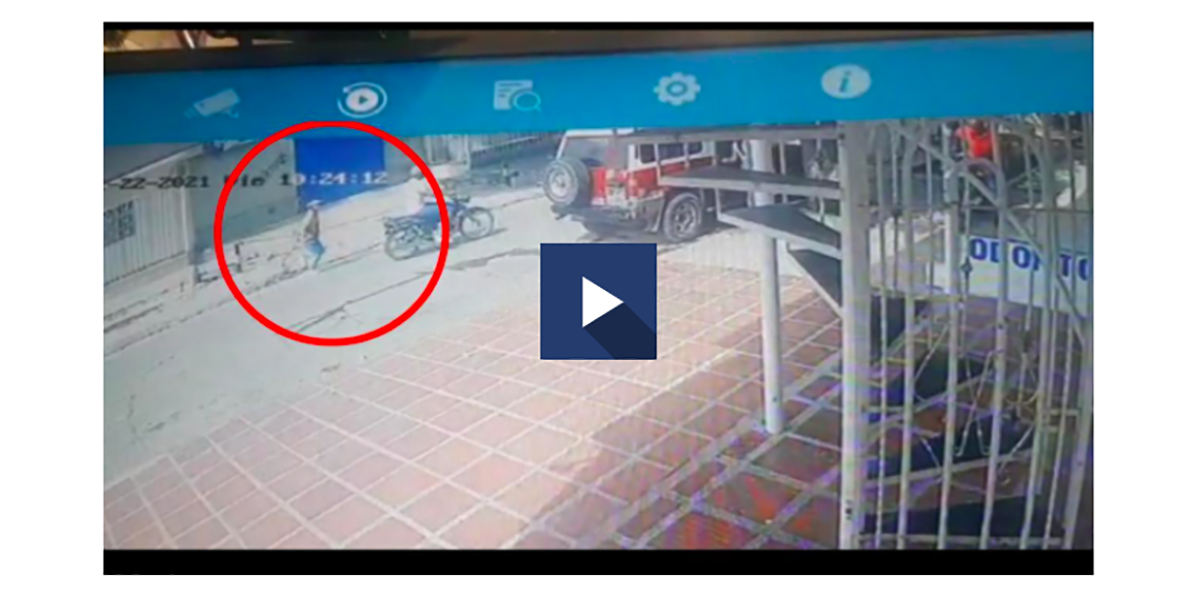 Video del crimen ocurrido.